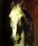 charles emile callande tete de cheval blanc USA oil painting artist